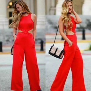 BCBGMaxAzria Emjay Cutout Jumpsuit